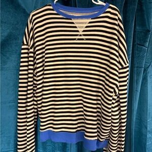 Striped Crewneck Sweater
